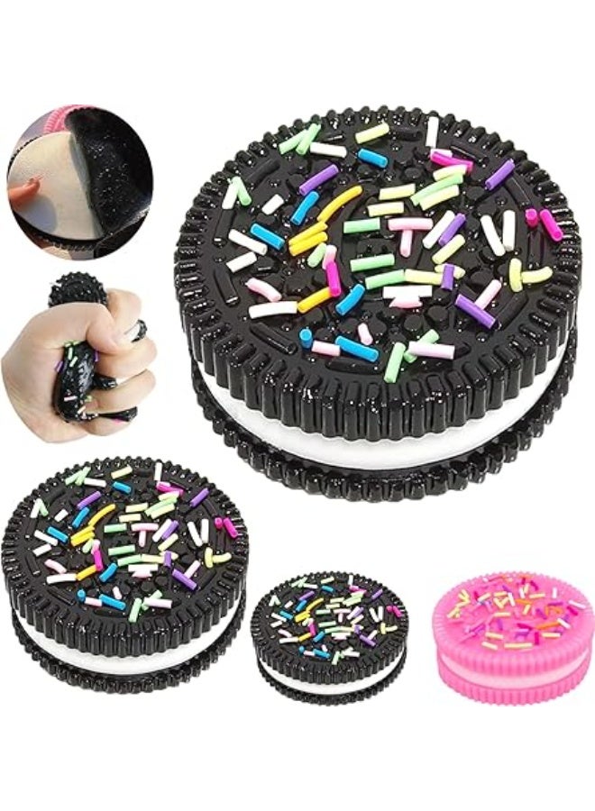 Squishy Biscuit Anti-Stress Squeeze Toy – Soft TPR Fidget Cookie for Anxiety Relief, Decompression, Desk & Travel Use - Image 2